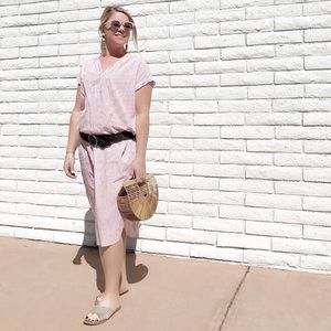 Xirena Red & White Stripe Kennedy Dress